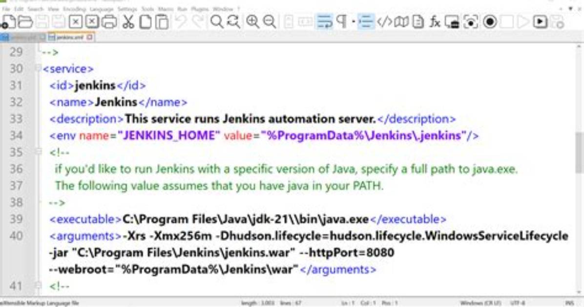 Where Is Jenkins Xml File