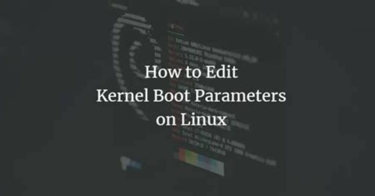 Where Is Kernel Parameters Stored in Linux?
