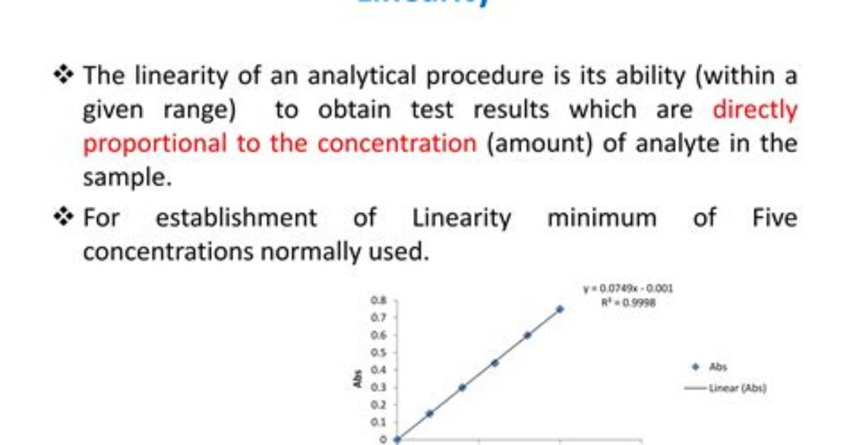 Where Is Linearity Used?