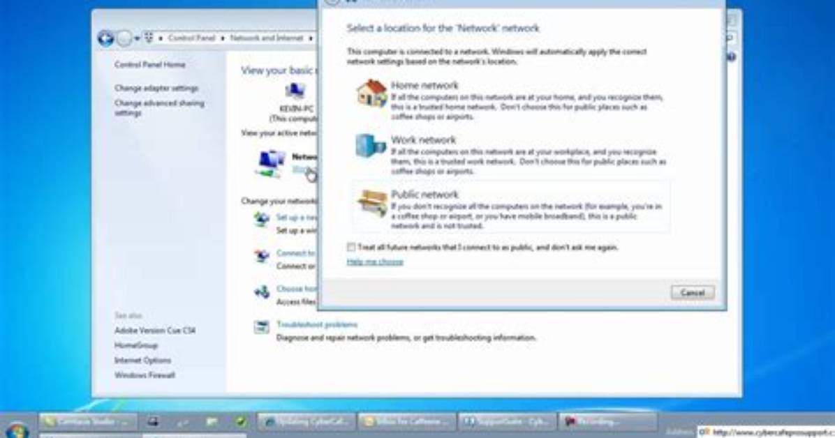 Where Is Network Settings on Windows 7?