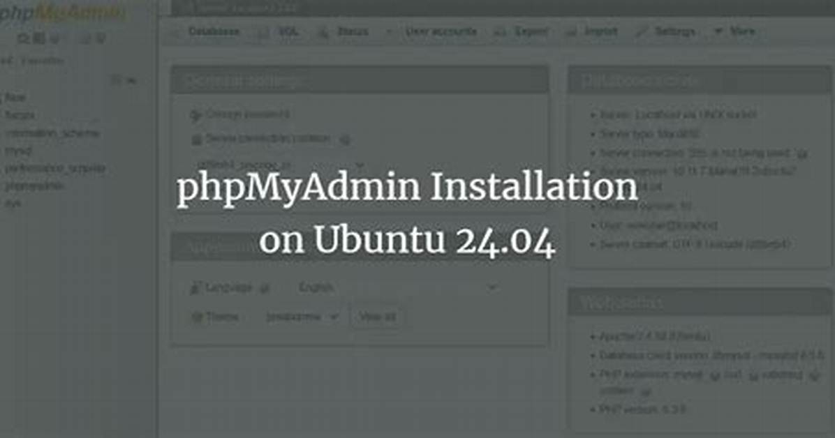 Where Is phpMyAdmin in Ubuntu?