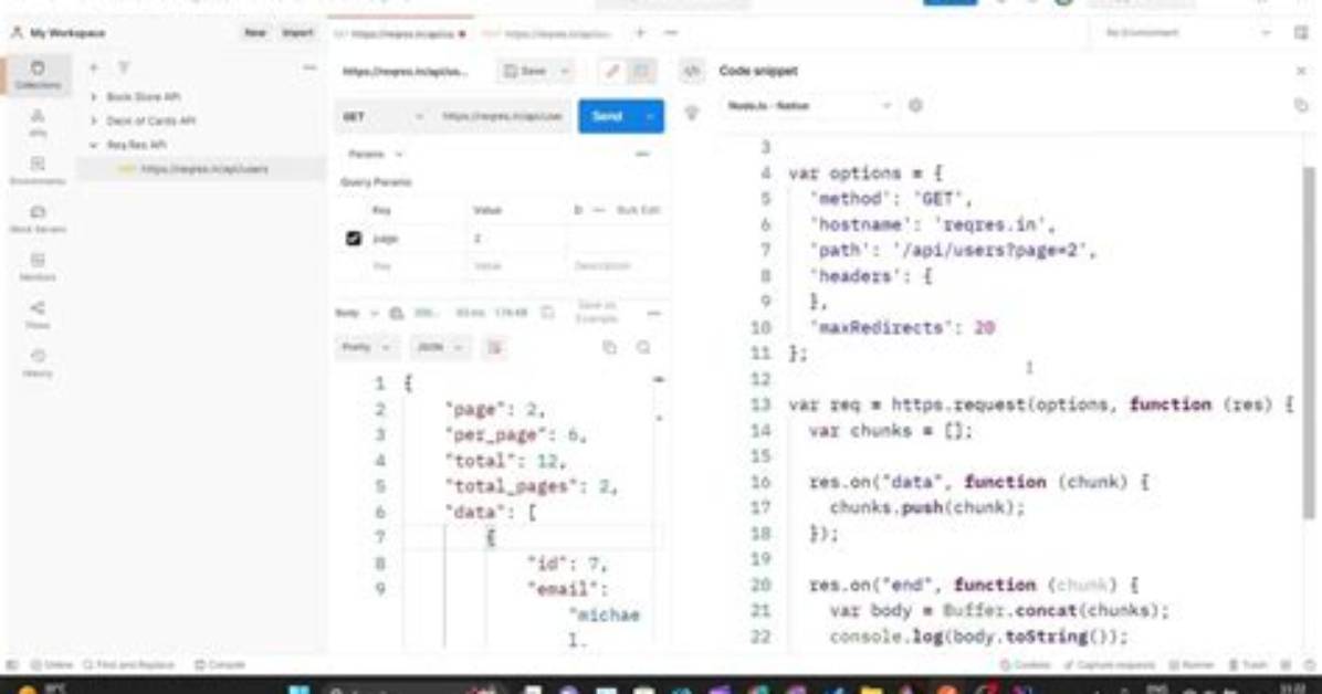 Where Is Postman Code Snippets?