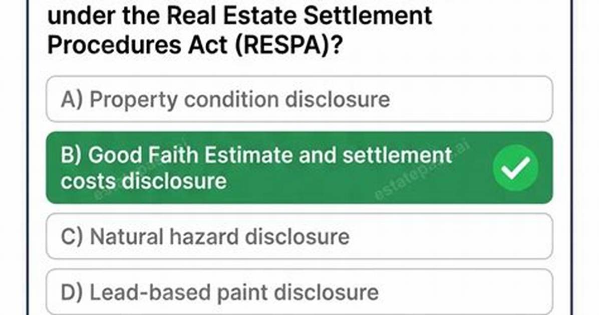 Where Is Respa Codified