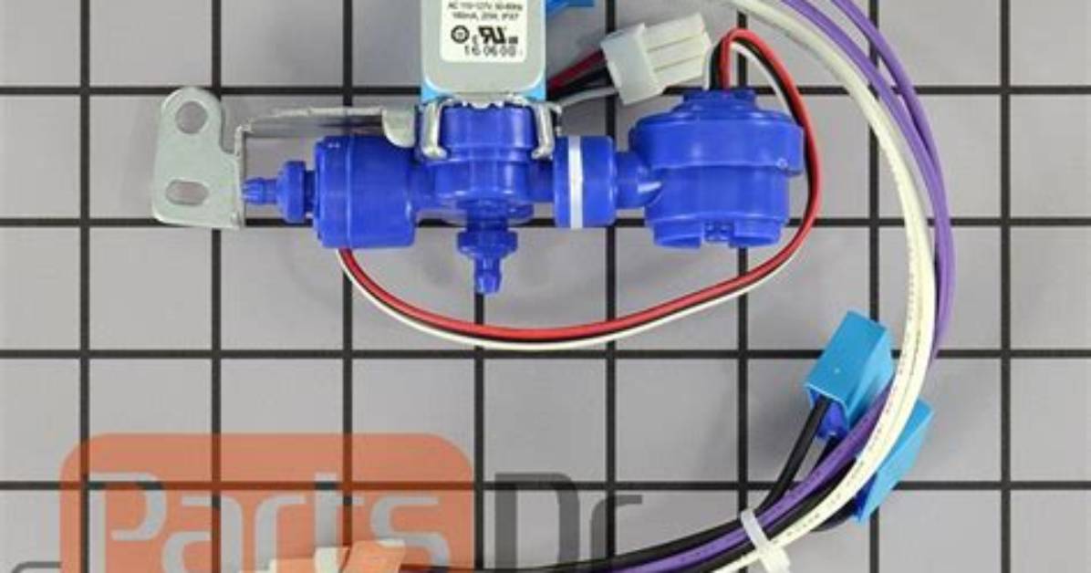 Where Is Samsung Refrigerator Water Valve?