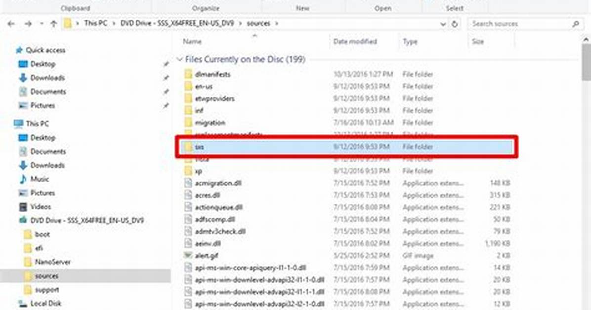 Where Is Sxs Folder Windows 10?