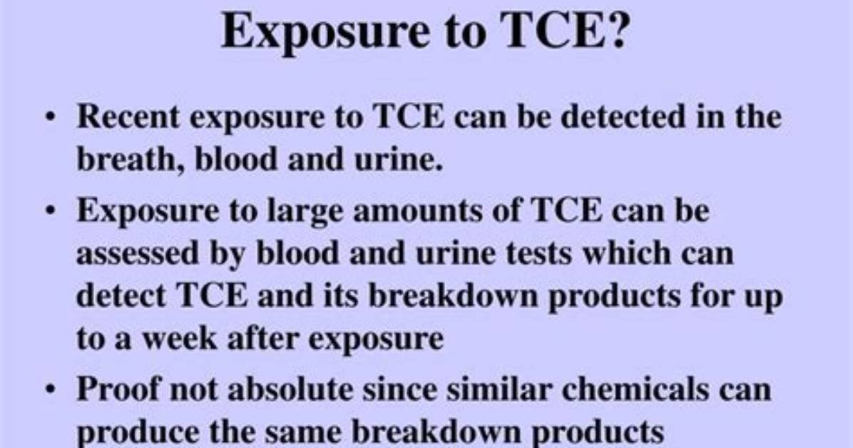 Where Is Tce Found?