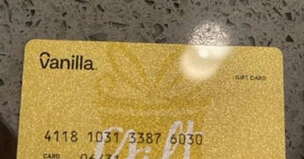 Where Is the Code on a Vanilla Gift Card?