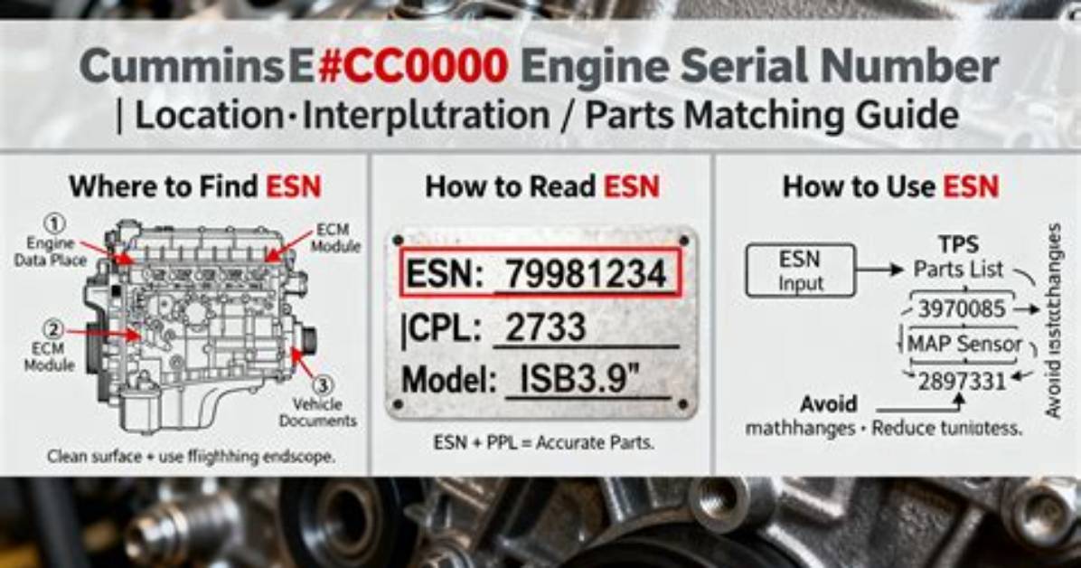 Where Is the Engine Serial Number Located