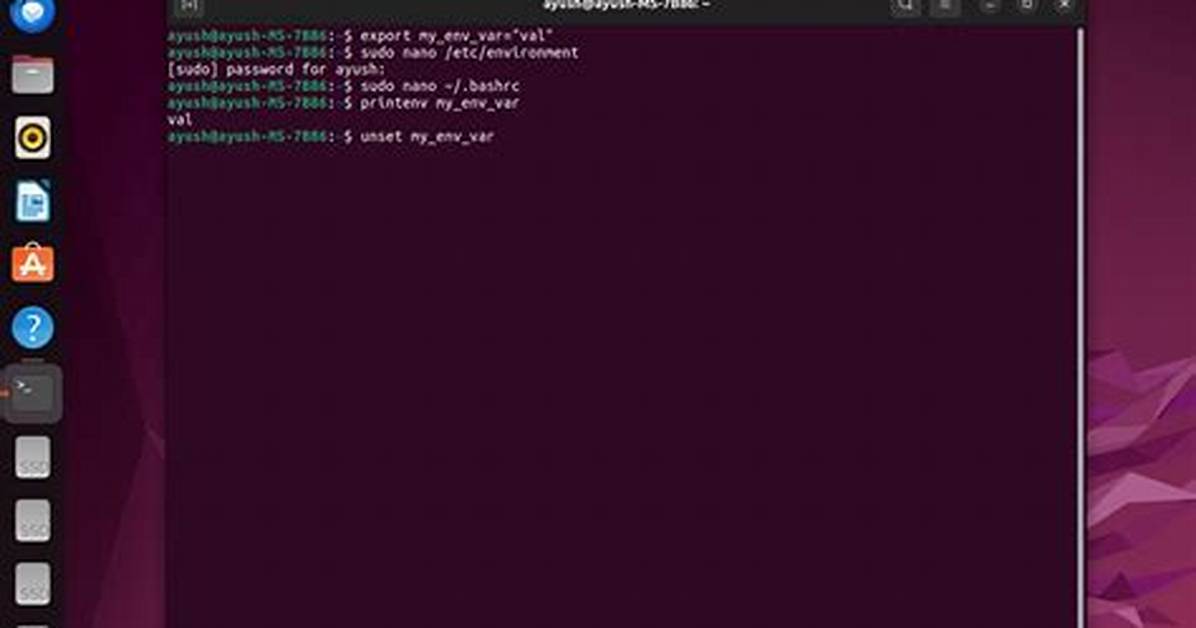 Where Is the Environment File in Linux?