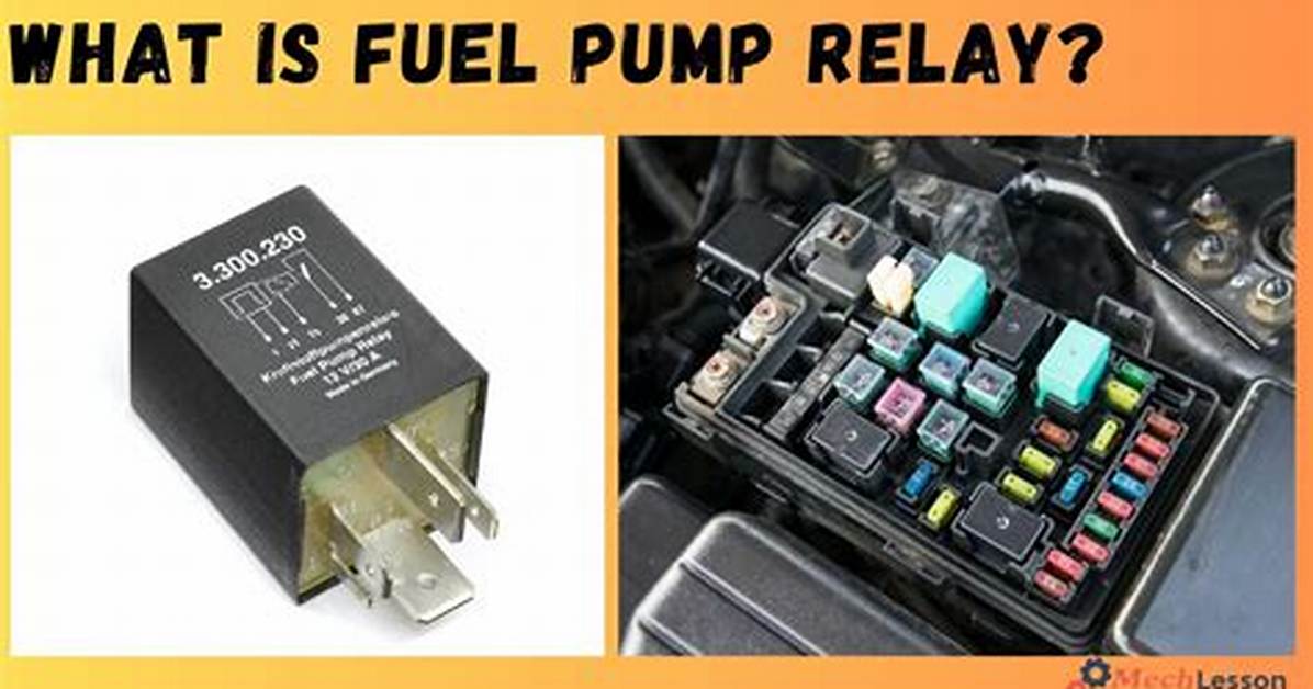 Where Is the Fuel Pump Relay on a 94 Honda Accord
