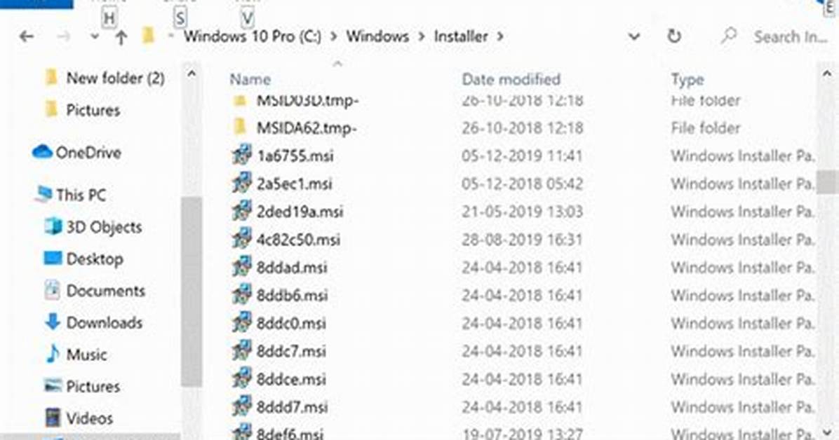 Where Is the Installer Folder in Windows 10?