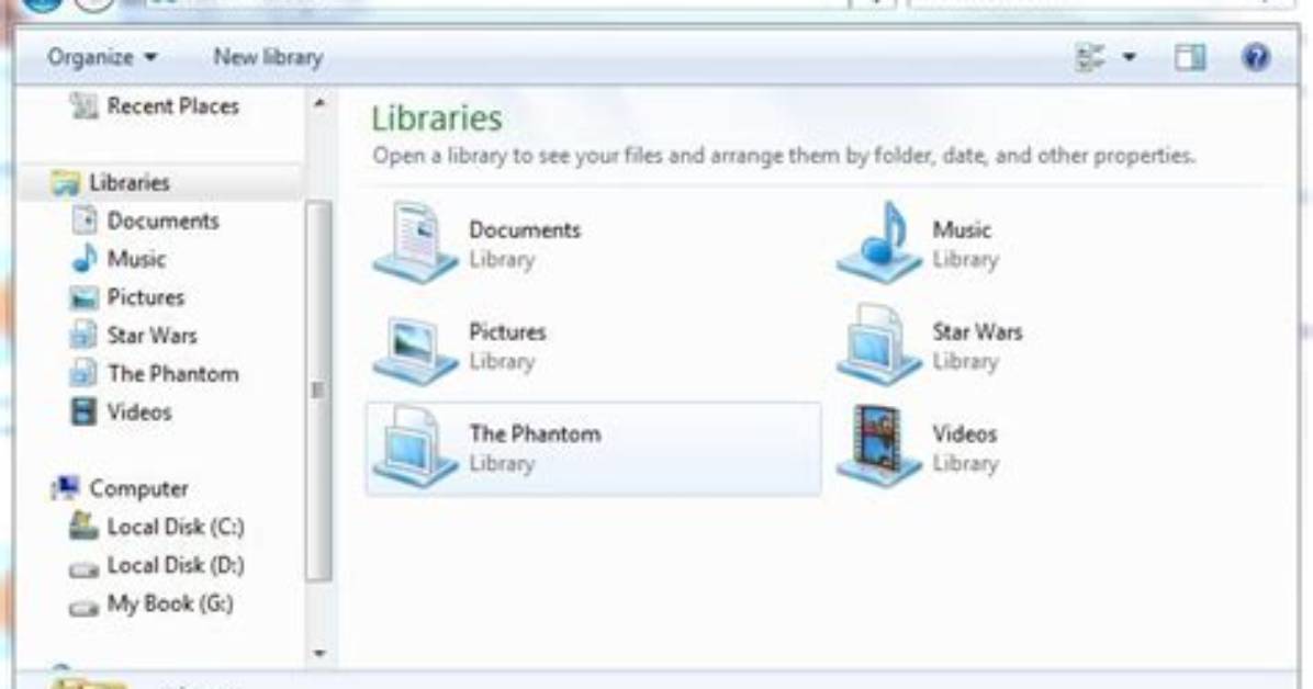 Where Is the Library Folder in Windows 10?