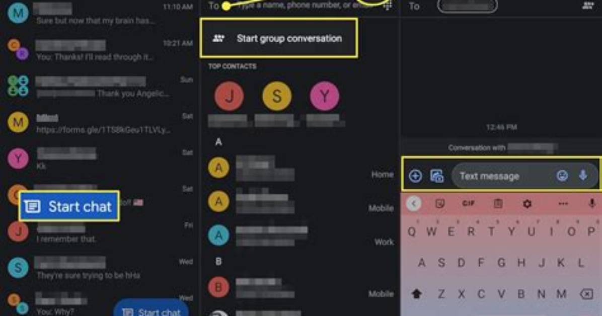 Where Is the Messaging App on Android?