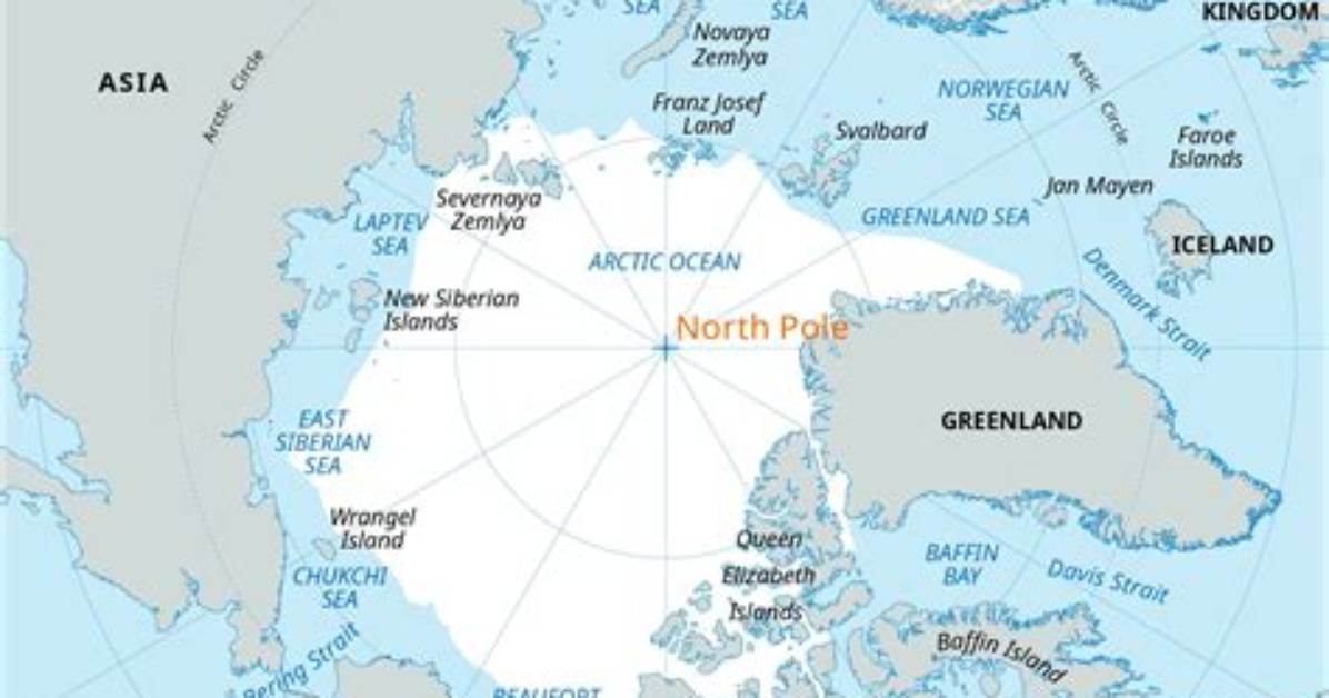 Where Is the North Pole on the World Map?