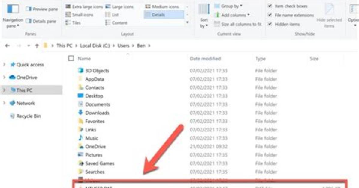 Where Is the Ntuser Dat File in Windows 10?