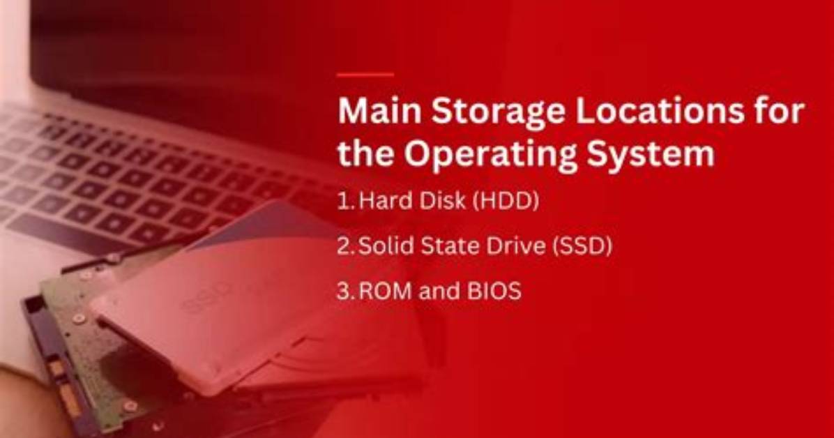 Where Is the Operating System Stored in a Smartphone?