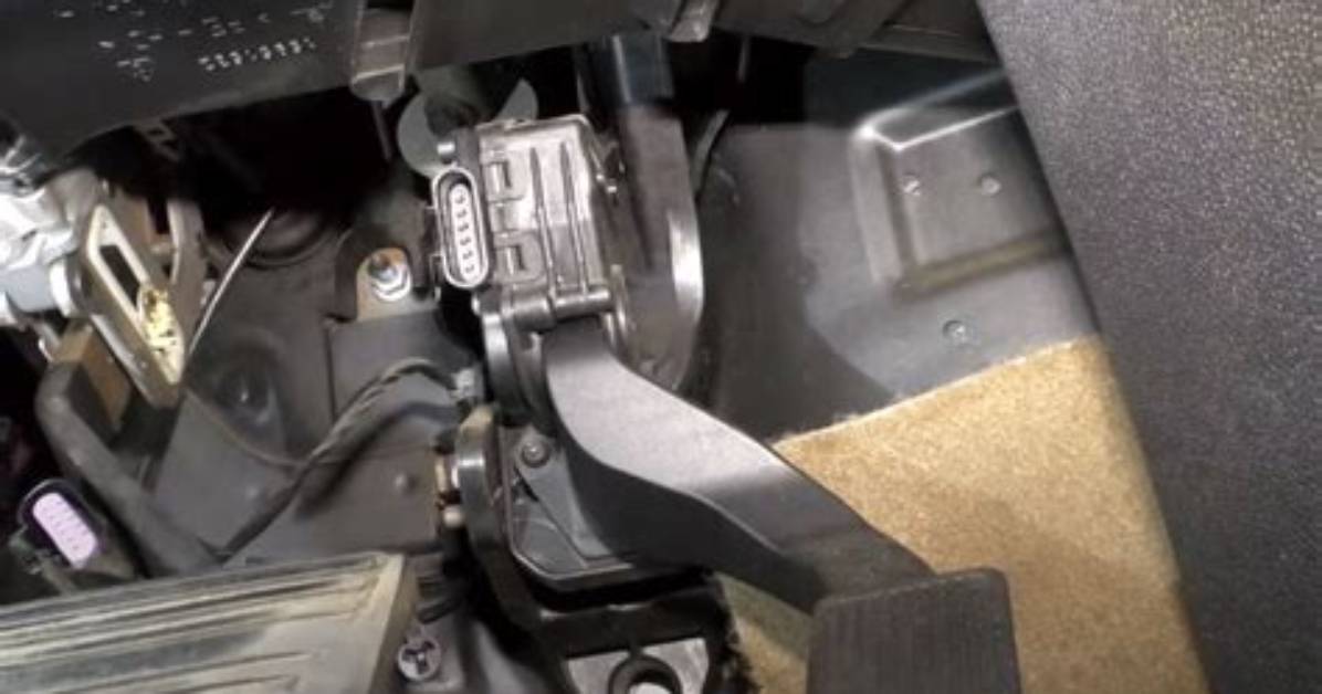 Where Is the Pedal Position Sensor Located
