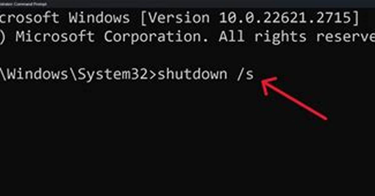 Where Is the Shutdown Command in Windows 10?
