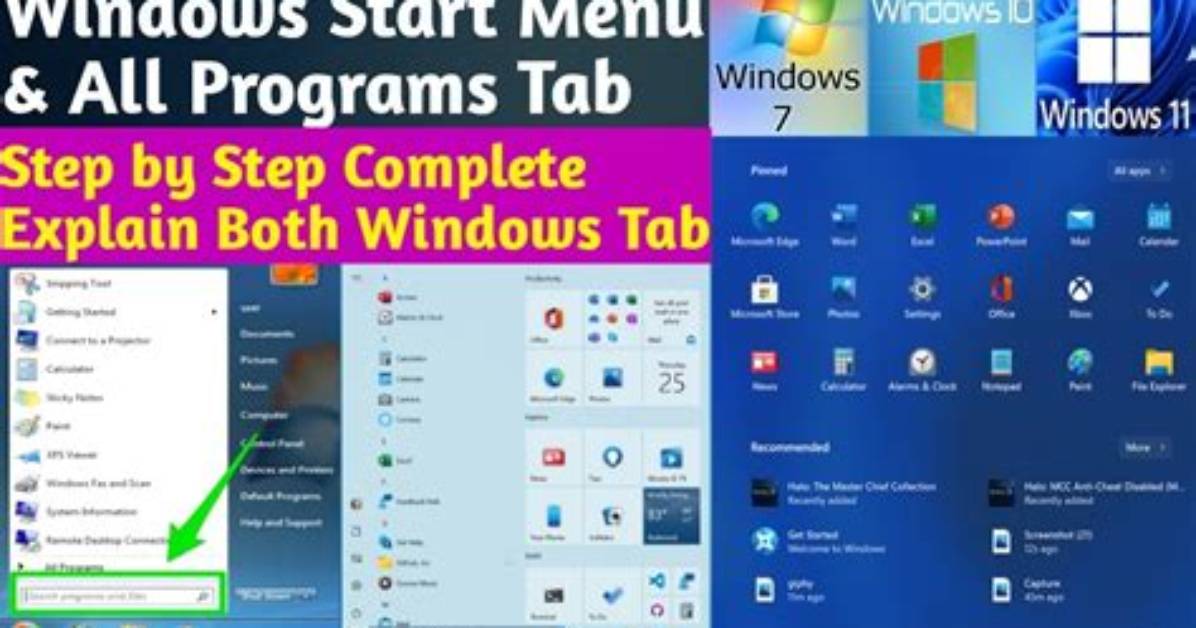 Where Is the Start All Programs in Windows 10?