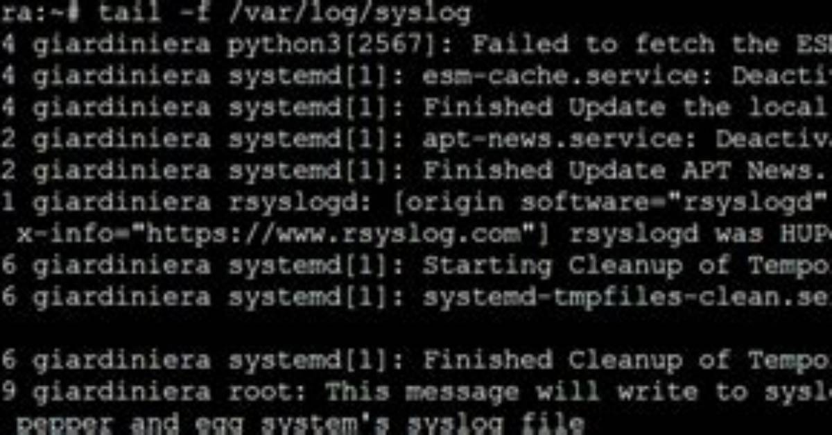 Where Is the Syslog File on Linux?