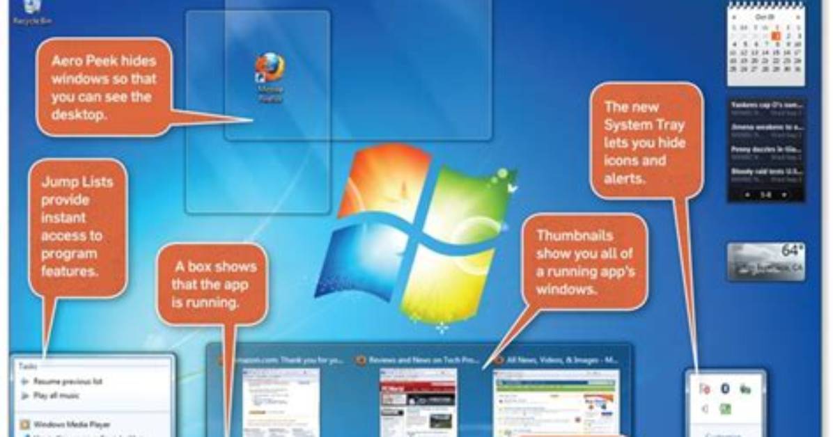 Where Is the Taskbar on Windows 7?