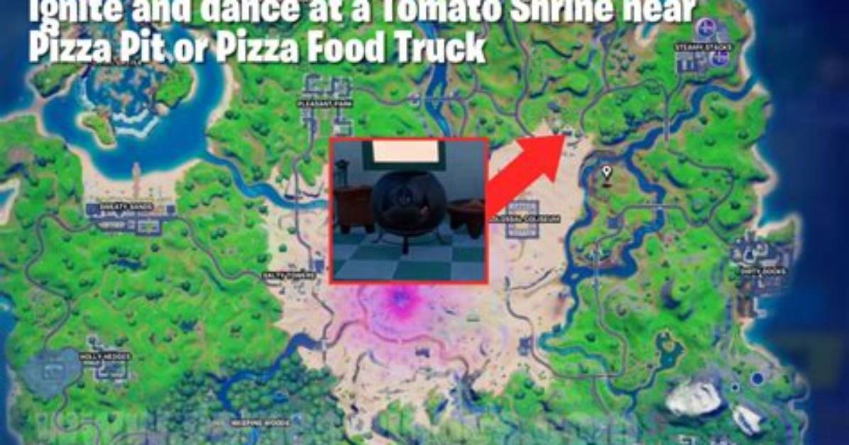 Where Is the Tomato Shrine in Fortnite