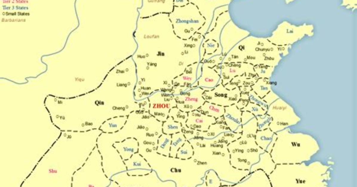 Where Is the Zhou Dynasty Located