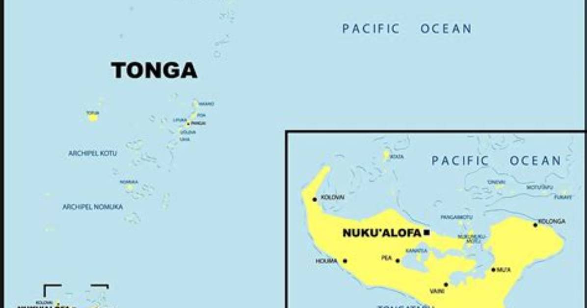 Where Is Tonga Located