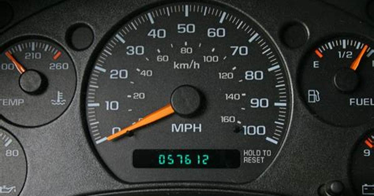 Where Odometer Is Located?