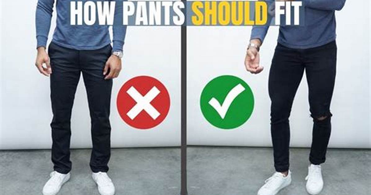 Where Pants Should Sit?