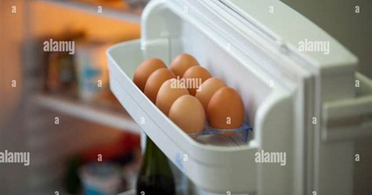 Where Should Eggs Be Stored?