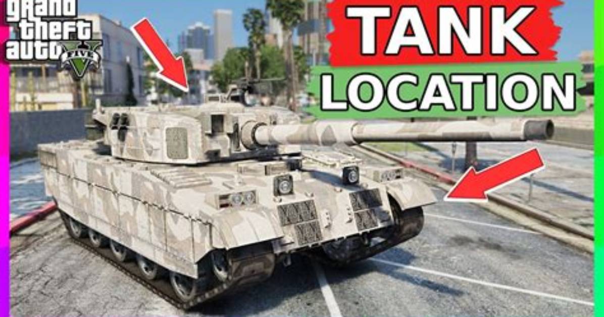 Where Spawn Tank Gta v?
