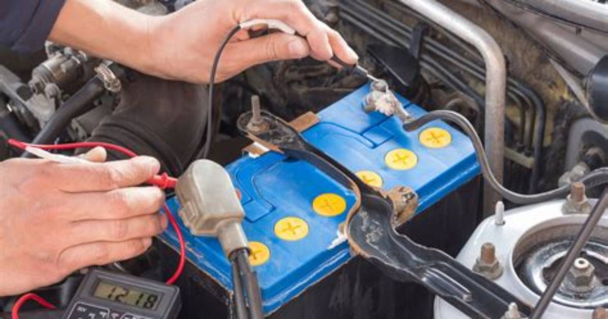 Where Test Car Battery?