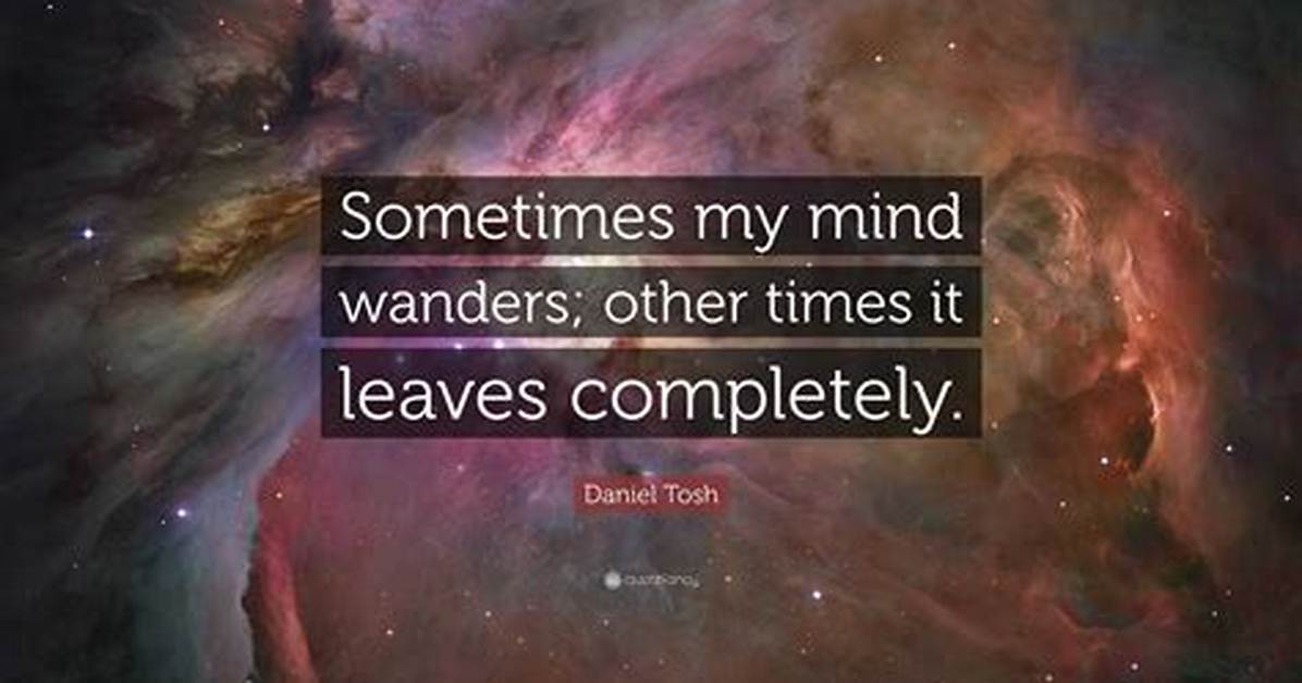Where the Mind Wanders?