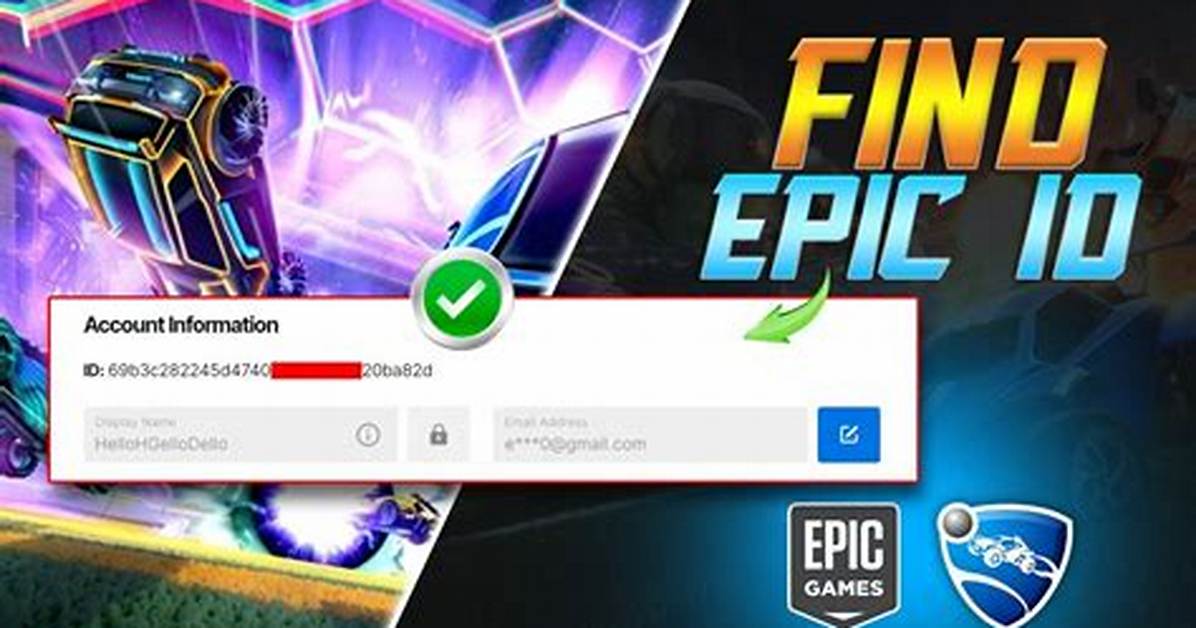 Where to Find Epic Id Rocket League