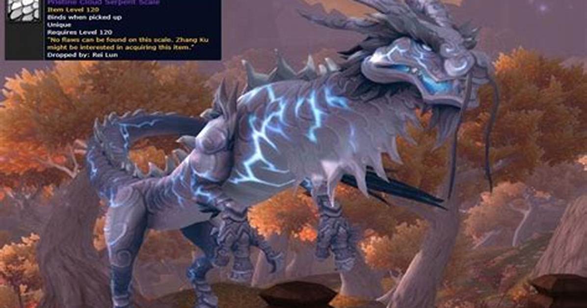 Where to Get Pristine Cloud Serpent Scale?