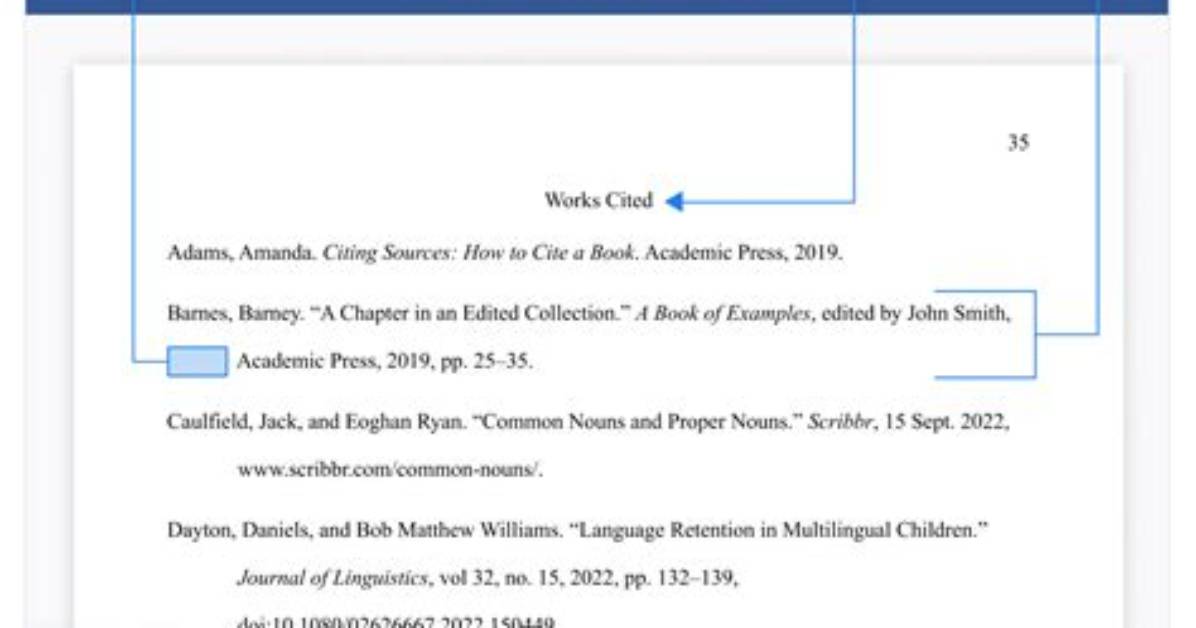 Where to Make Mla Citations?