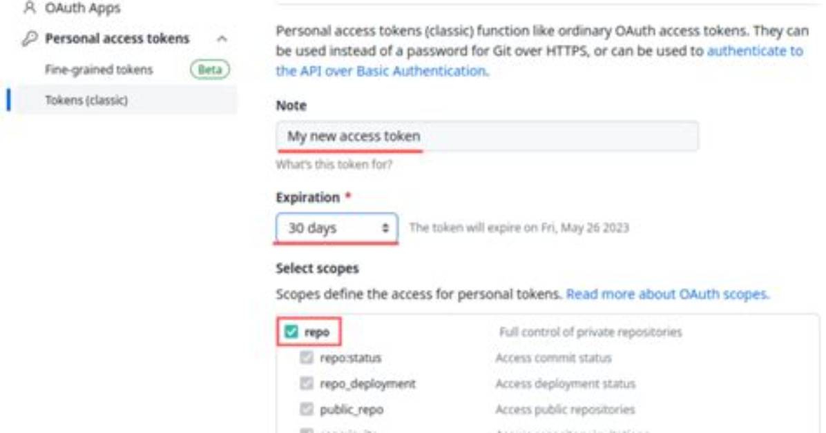 Where to Store My Git Personal Access Token?