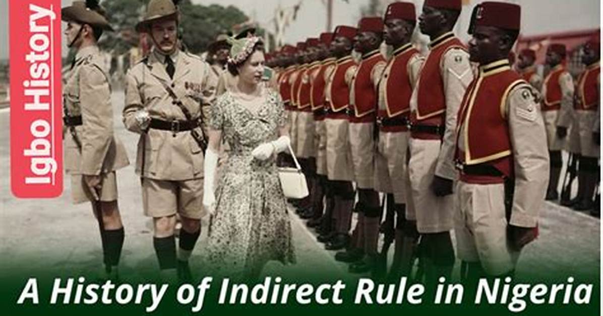 Where Was Indirect Rule First Introduced?