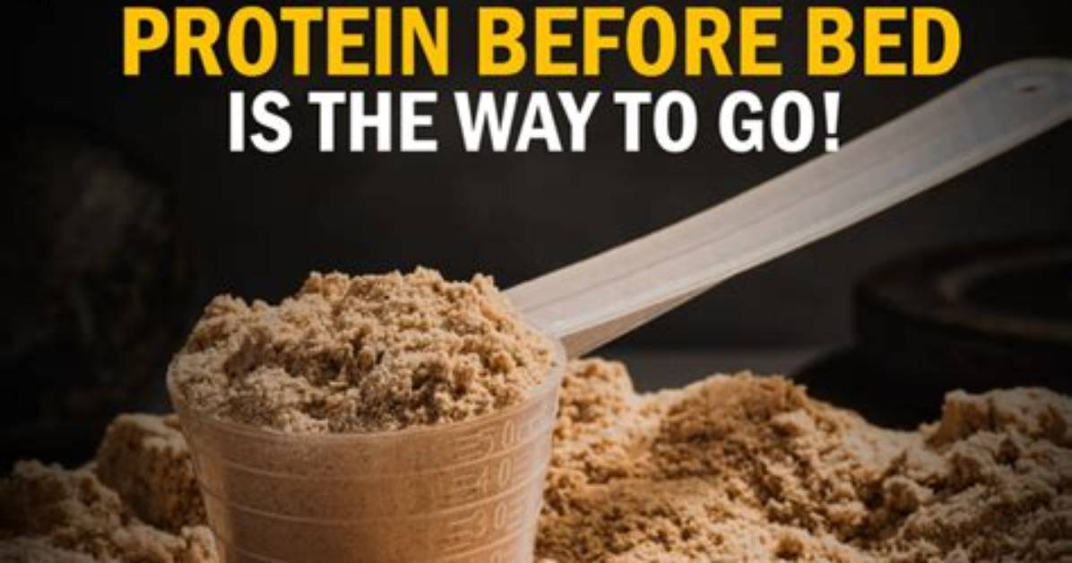 Whey Protein Before Bed | Are There Any Benefits?
