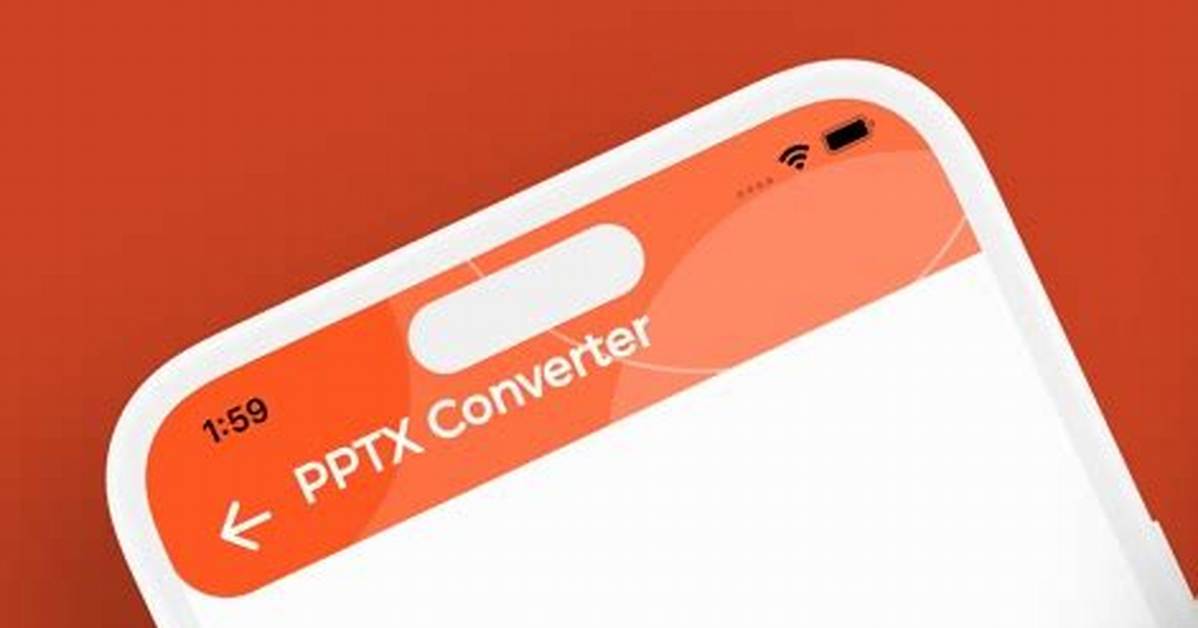 Which App Support Pptx File?