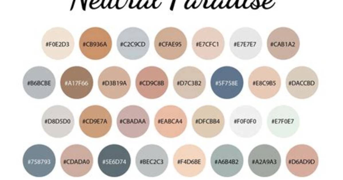 Which Are Neutrals Colours?