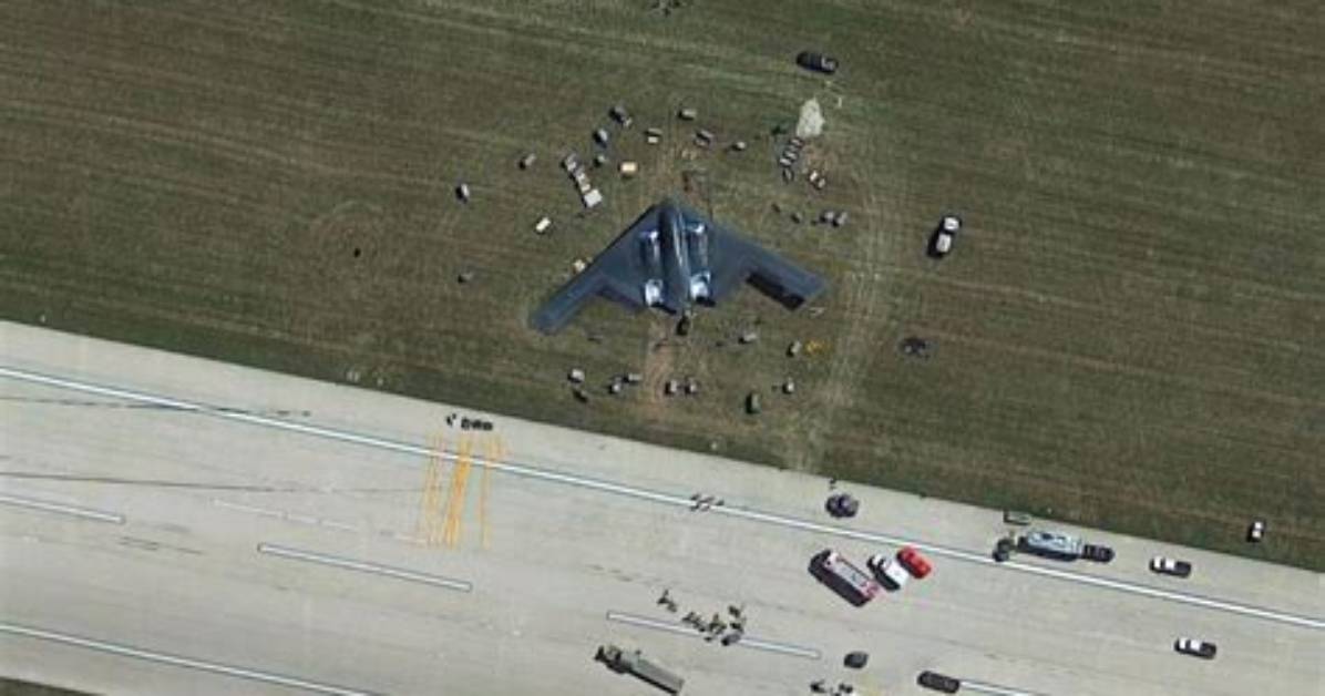 Which B2 Crashed in Guam?