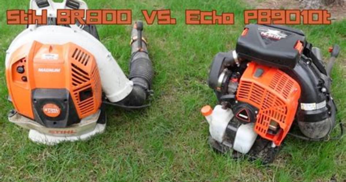 Which Blower Is Better Stihl or Echo