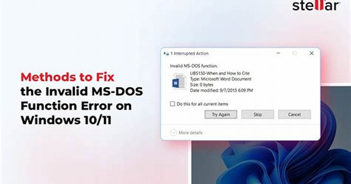 Which Characters Are Invalid for an Ms-Dos Filename?