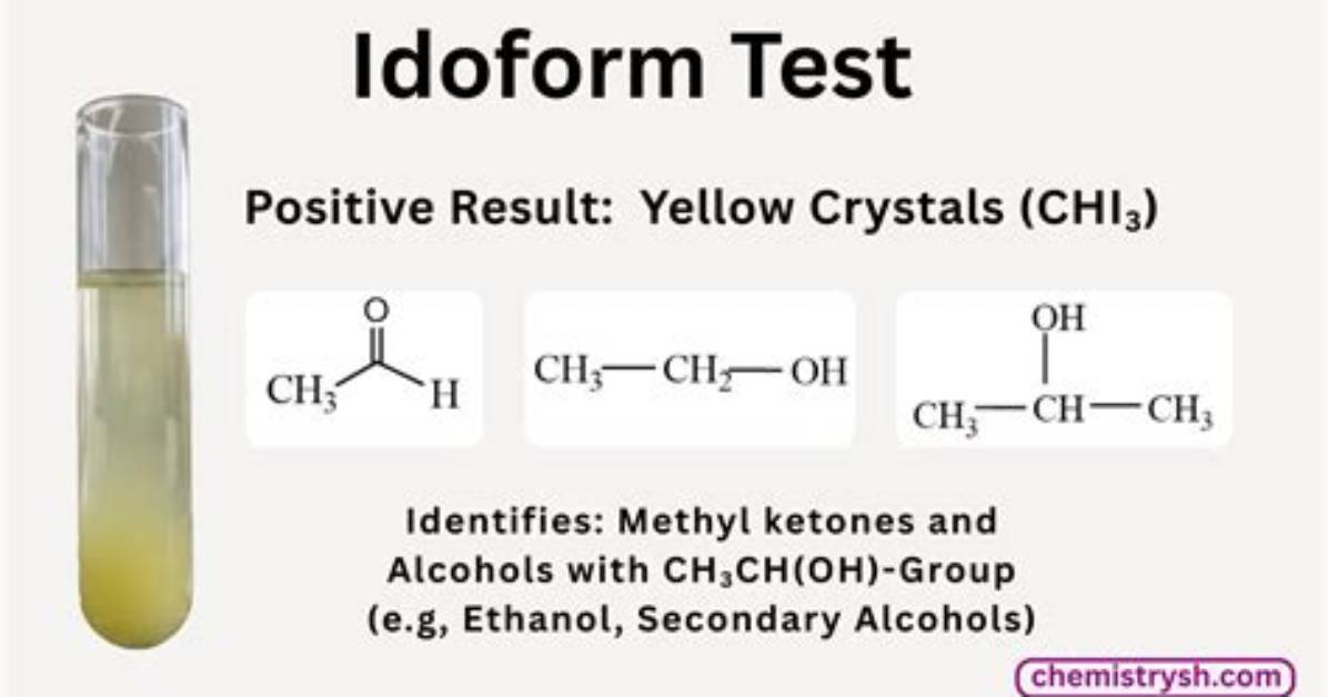 Which Compounds Give Iodoform Test?