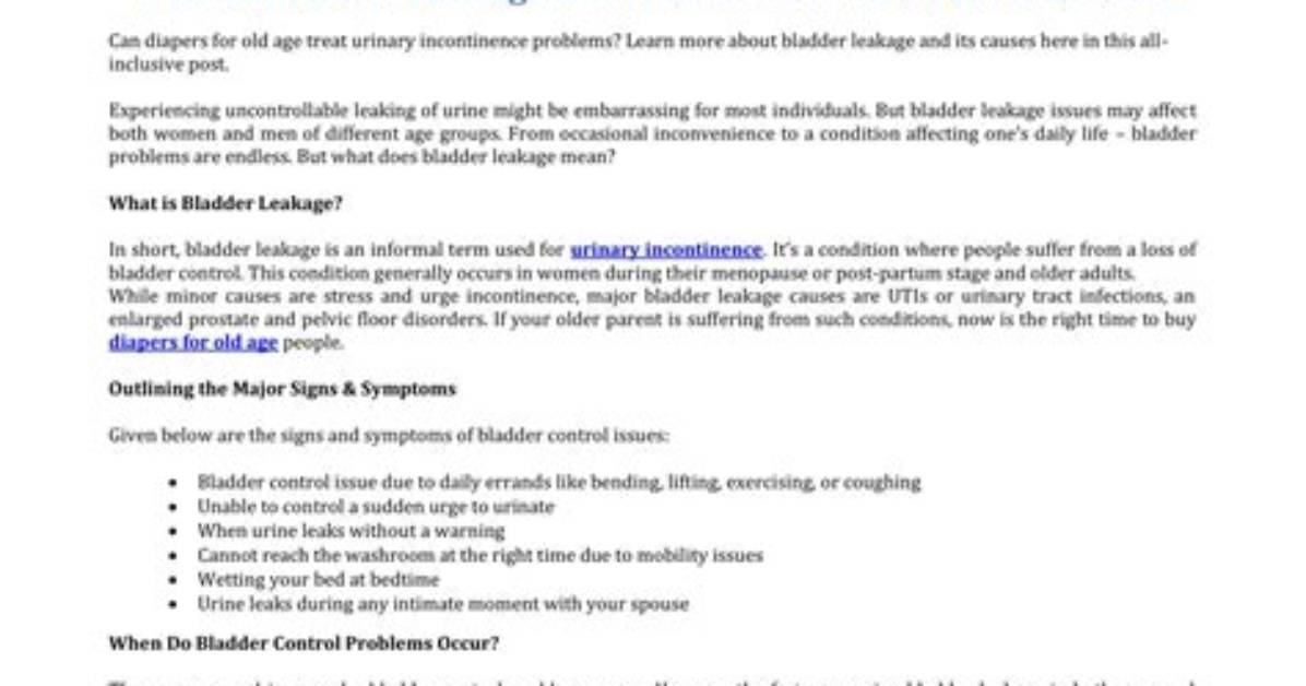 Which Condition Occurs When a Person Urinates Involuntarily?