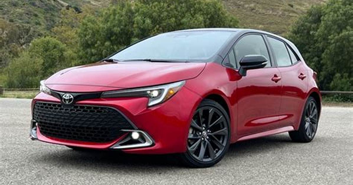 Which Corolla Is Rwd?