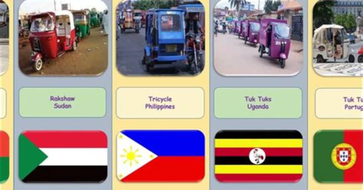 Which Countries Use Auto Rickshaw?