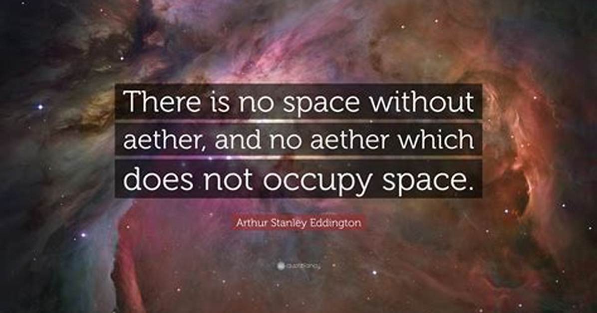 Which Does Not Occupy Space?